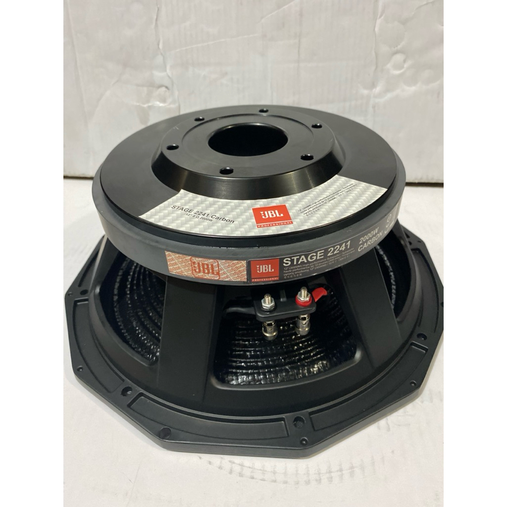 SPEAKER KOMPONEN 12 inch / JBL STAGE 2241 CARBON VC 4 inch /SPEAKER CARBON SUBWOOFER ORIGINAL USA GR