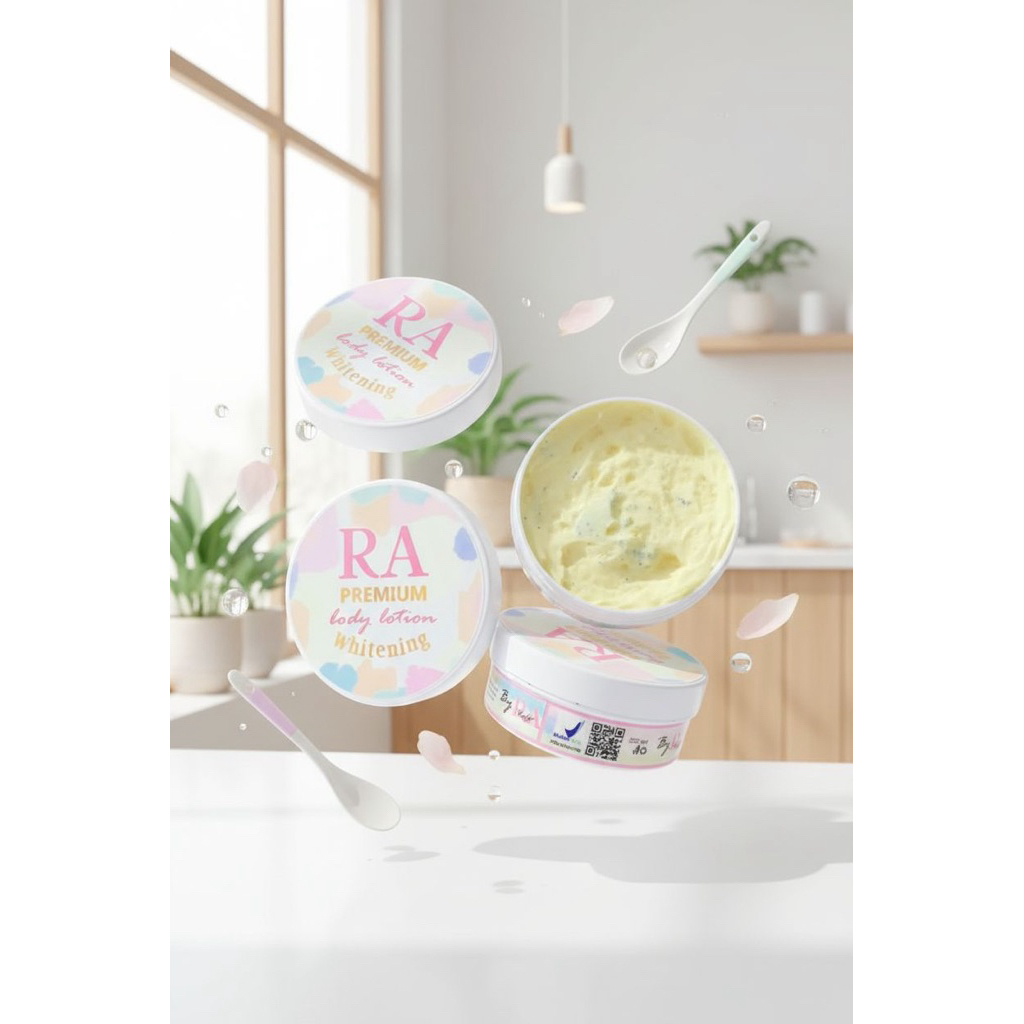 Bodylotion RA 2 pot 500ml + 2 lulur 200ml