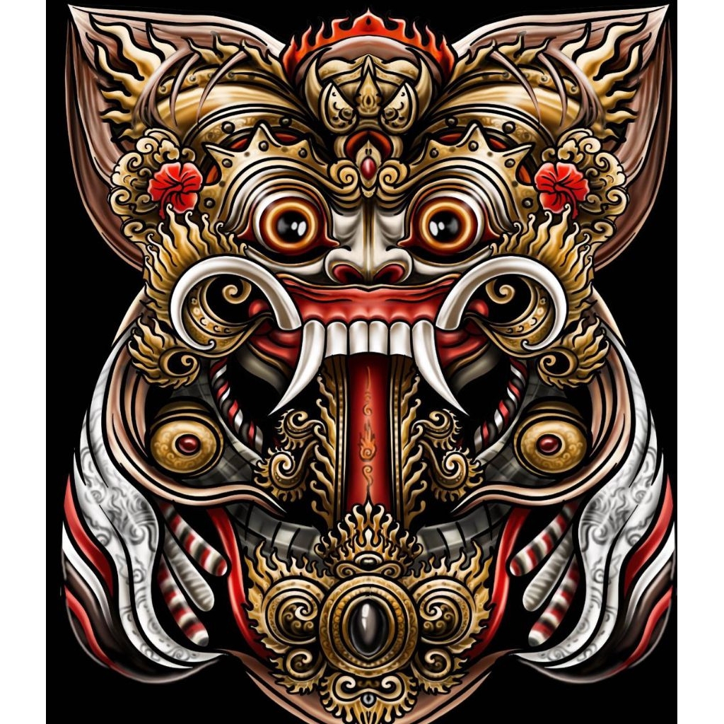 Layangan celepuk print knokdown murah