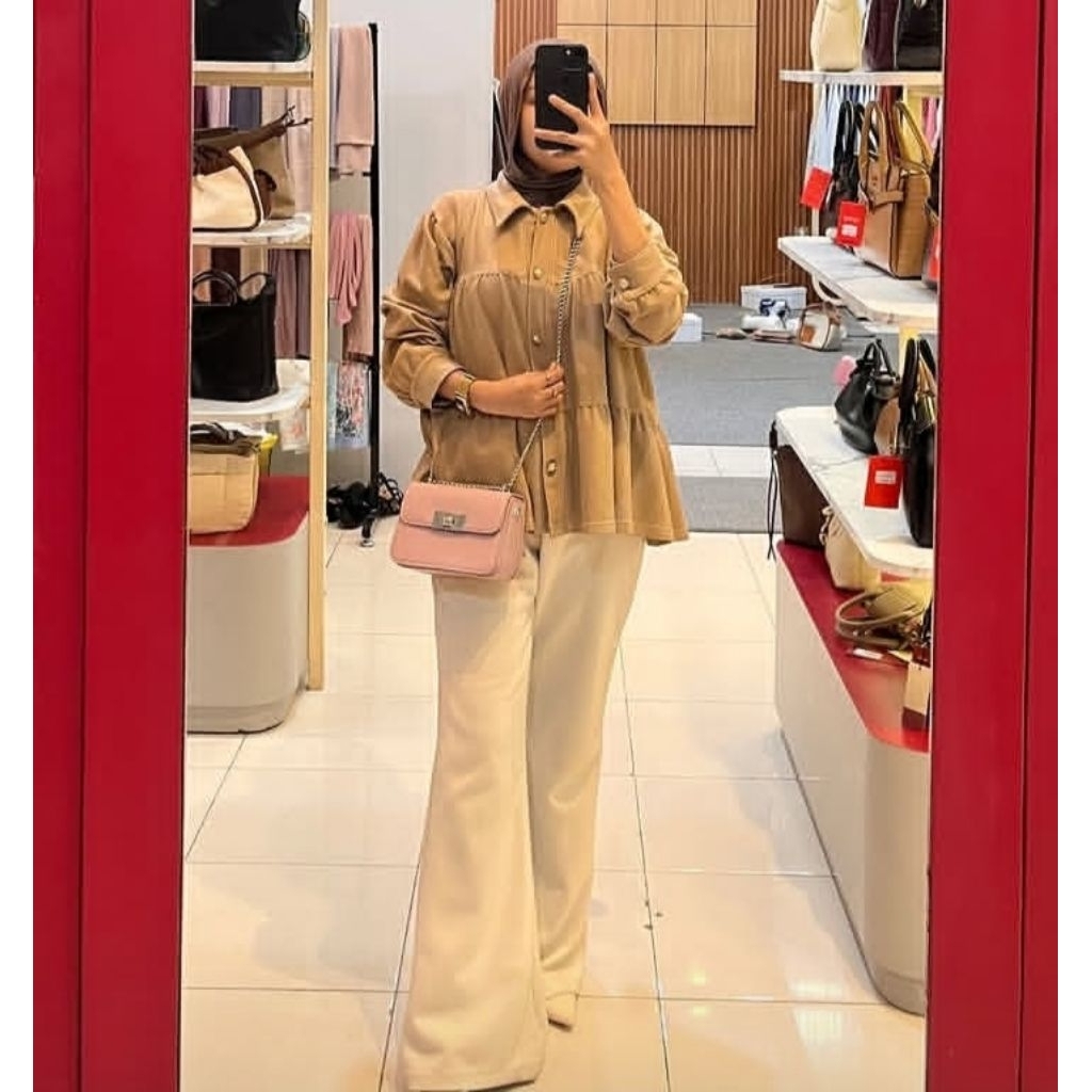 Slingbag cnk wanita/slingbag tali rantai cnk/set box cnk/tas bahu tali rantai cnk/shoulderbag tali r