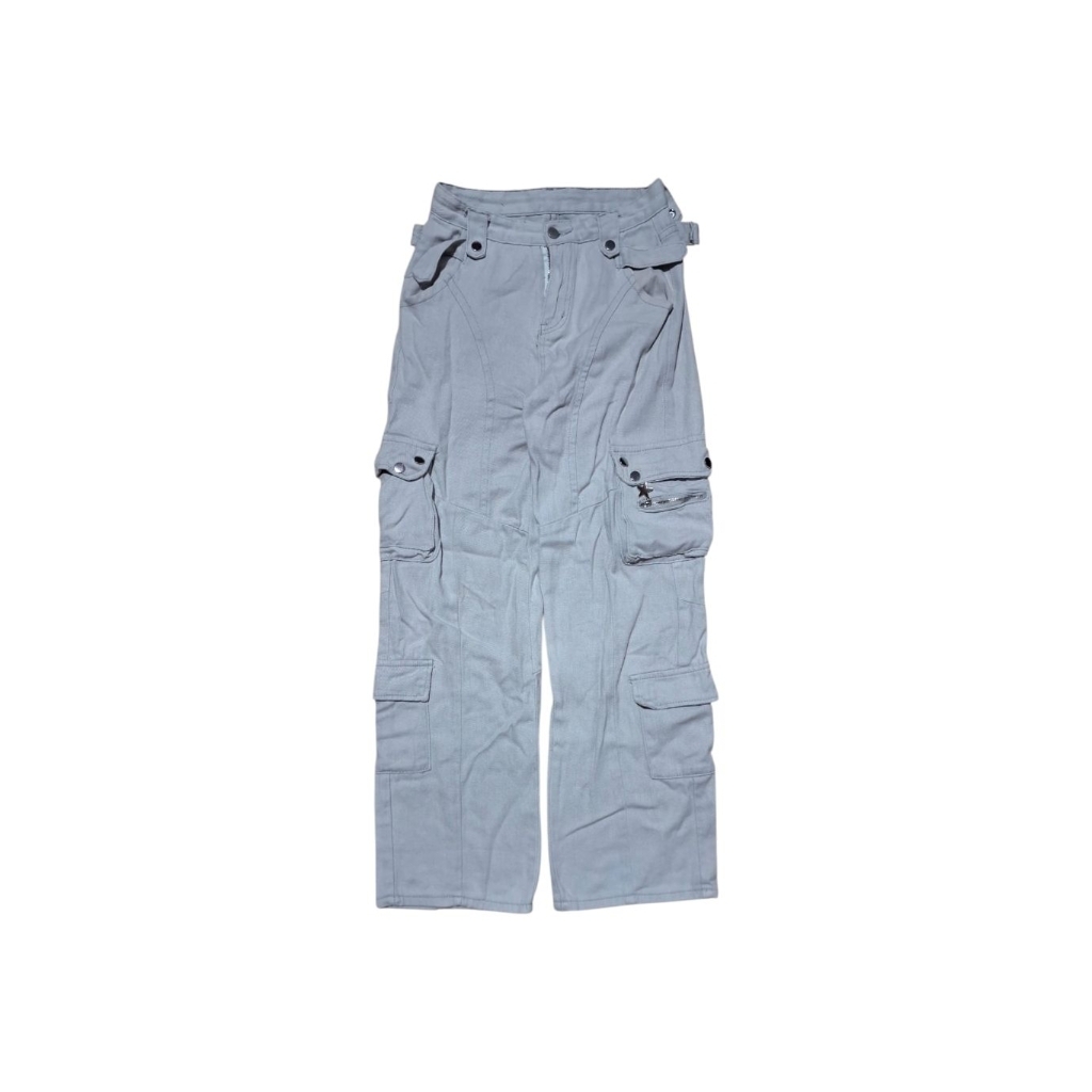 Celana cargo Y2K multipocket