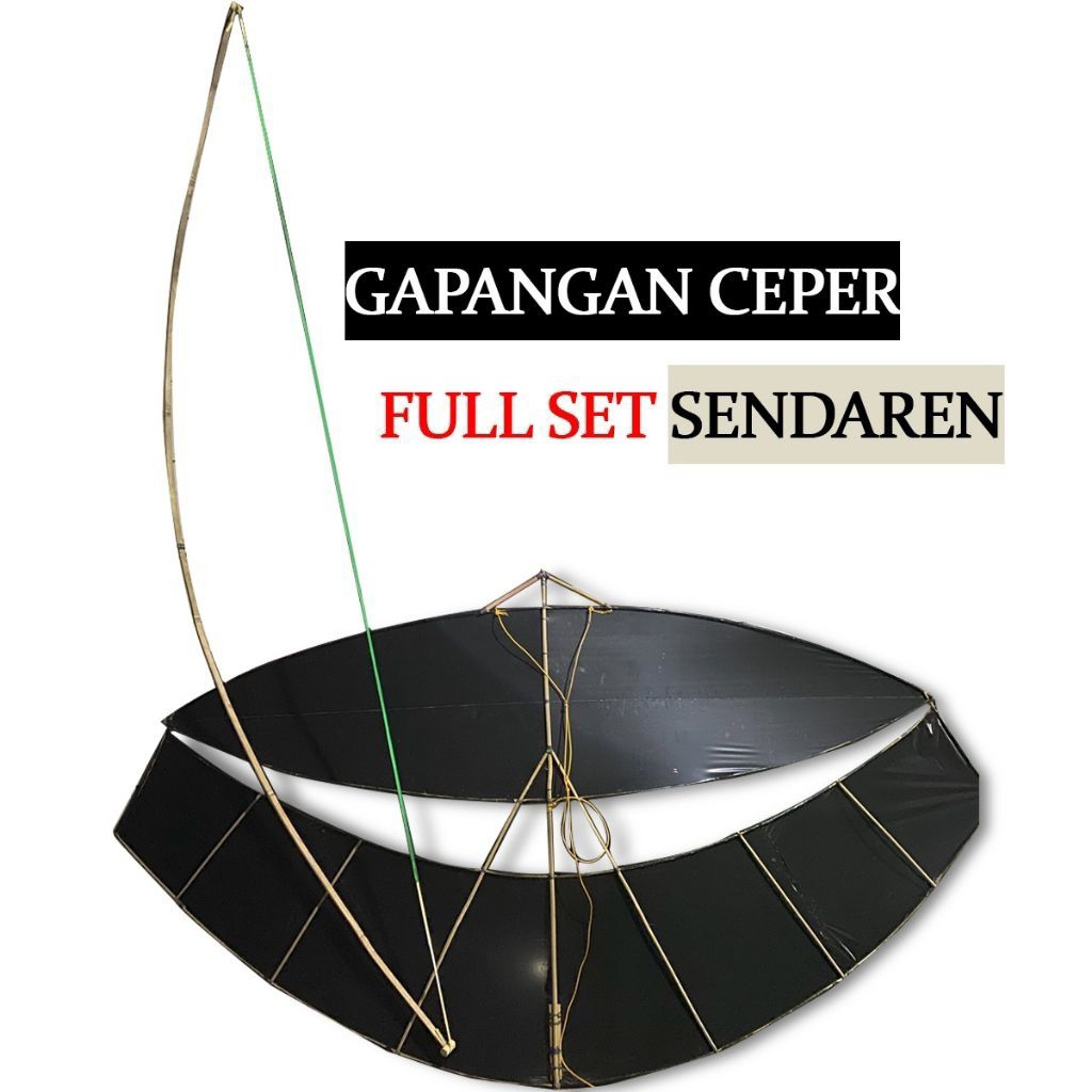 Layangan Gapangan Pegon Arku Layangan Pegon -Uk 60/80 Fullser ( Belum Di Rakit)