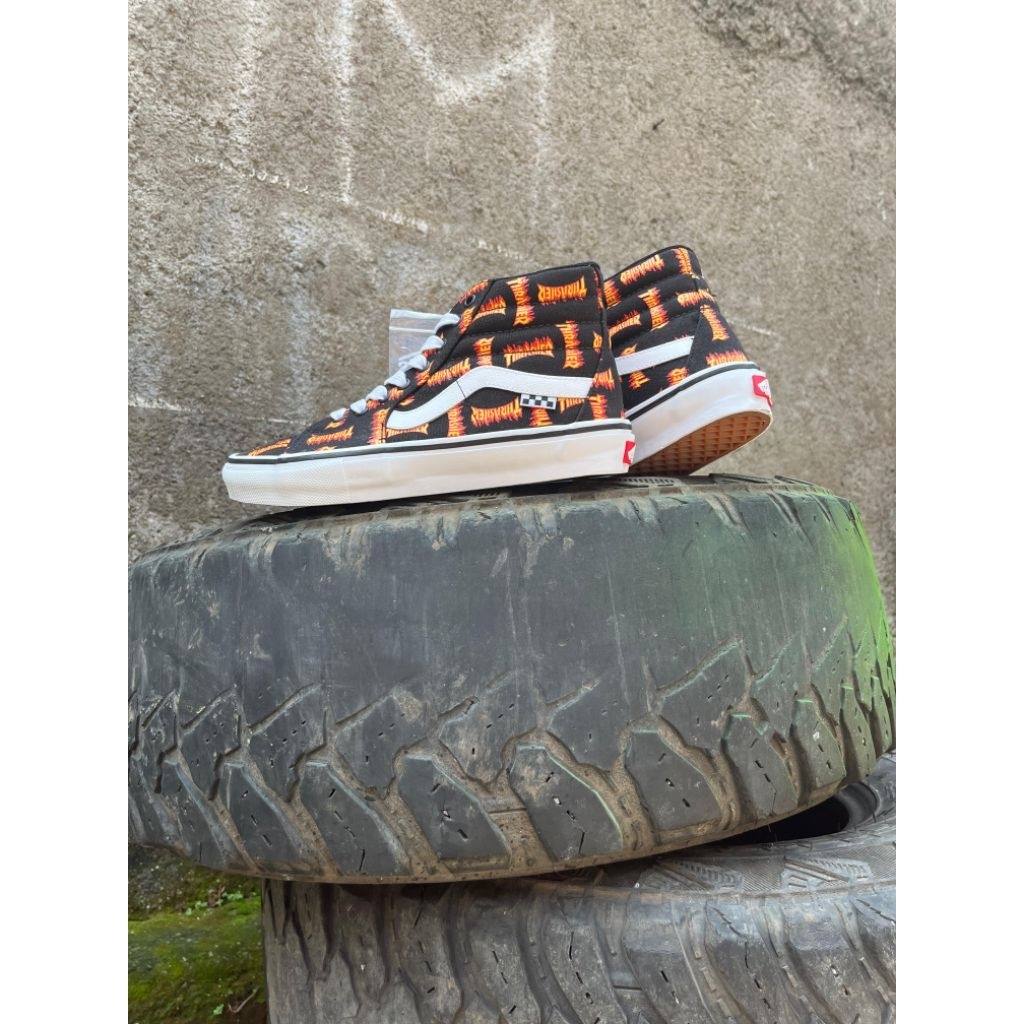 Vans Skate Sk8-Hi Thrasher Black/Multi
