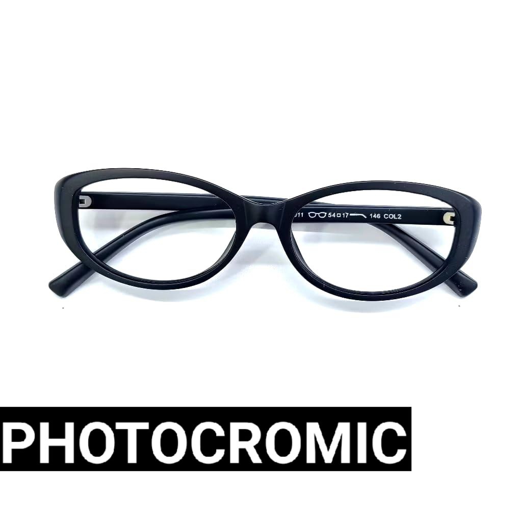 Kacamata Korea Wanita photocromic Antiradiasi Minus Normal Silinder 85011