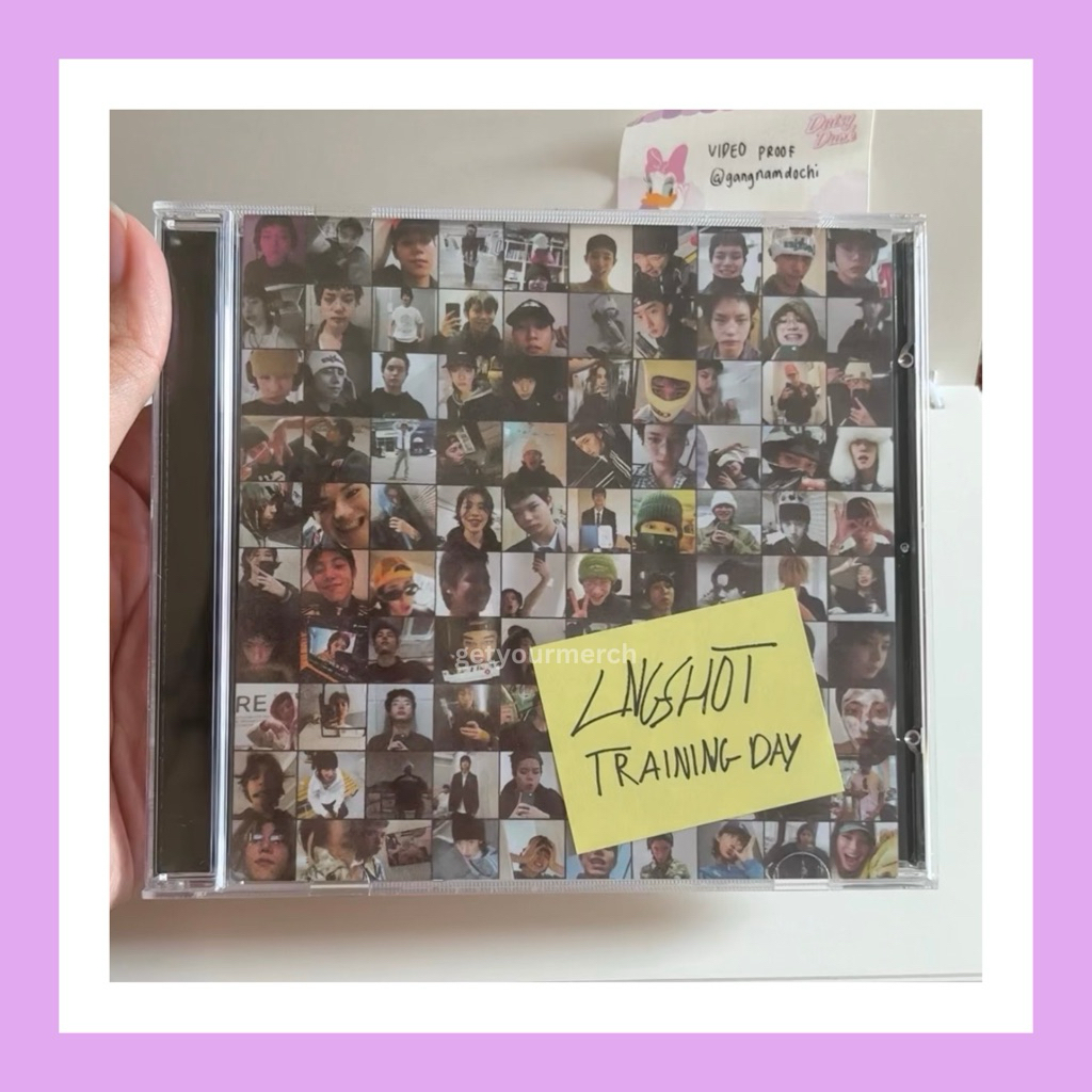 [READY INA] LNGSHOT TRAINING DAY TDAY ALBUM ONLY (no photocard/pc)