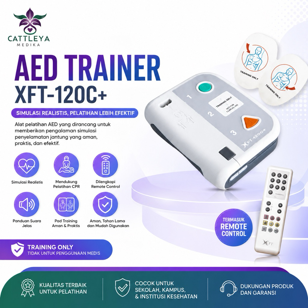 XFT-120C+ Aed Trainer CPR / XFT 120C Plus Aed Training CPR Profesional