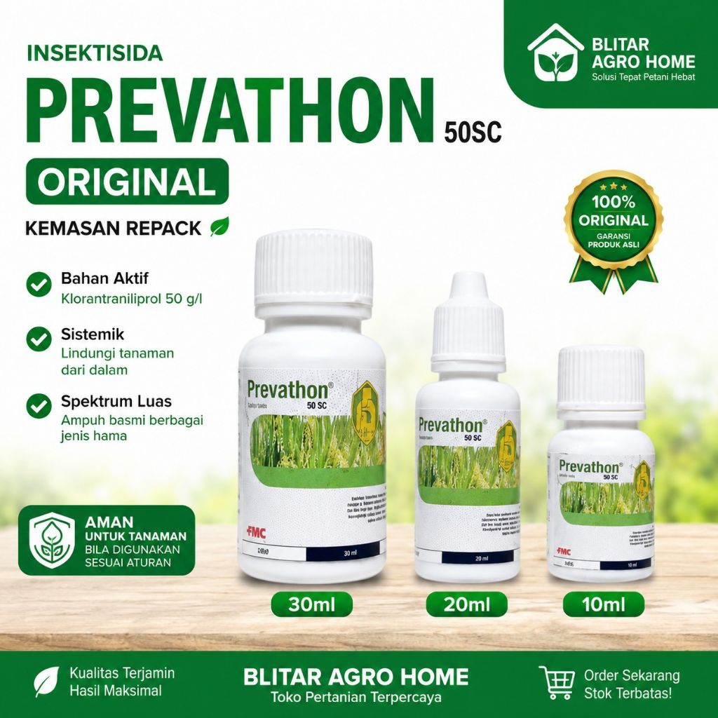 INSEKTISIDA PREVATHON 50SC Original 30ml Kemasan Repack