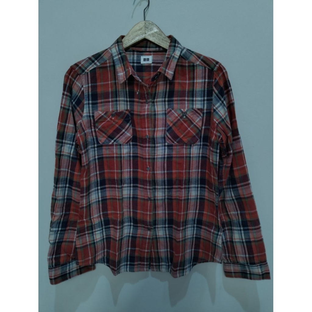Borongan kemeja flanel 3pc