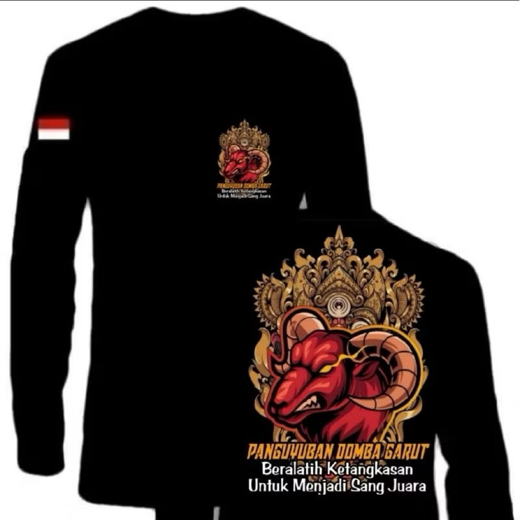 KAOS DISTRO LENGAN PANJANG PAGUYUBAN DOMBA GARUT