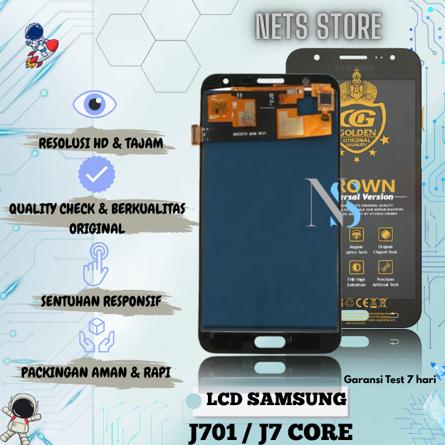 LCD TOUCHSCREEN SAMSUNG J7 CORE / J701 / J701F / J7 NXT / J7 NEO ORIGINAL CONTRAS FULLSET