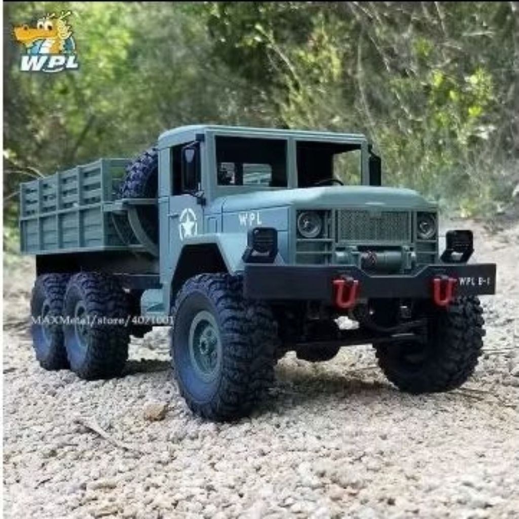 WPL rc b16 RTR 2.4g 7wd military truck crawler off road rtr