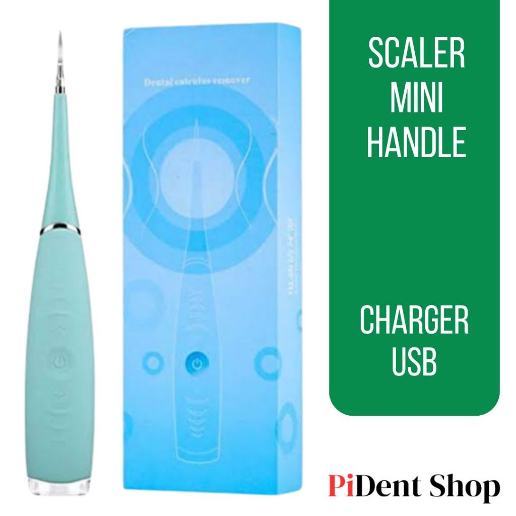 Scaler ultrasonic pembersih karang gigi electric charger mini scaler