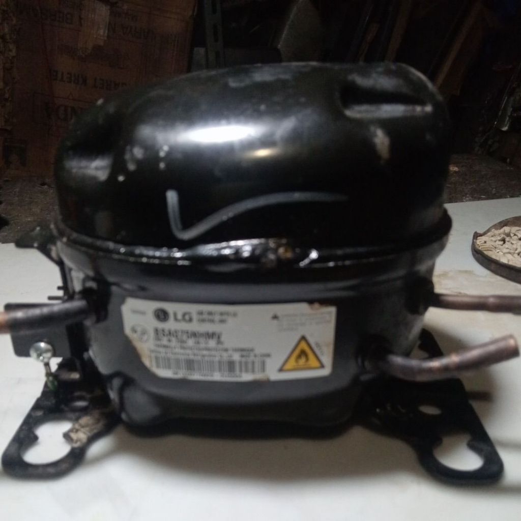 kompresor kulkas inverter LG 2 pintu cabutan