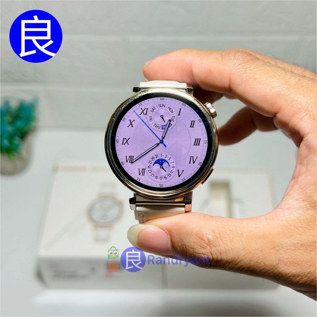Huawei Watch GT 5 41mm White Leather Garansi Resmi Indo Fullset Ori Mulus Like New Bekas Second Indo