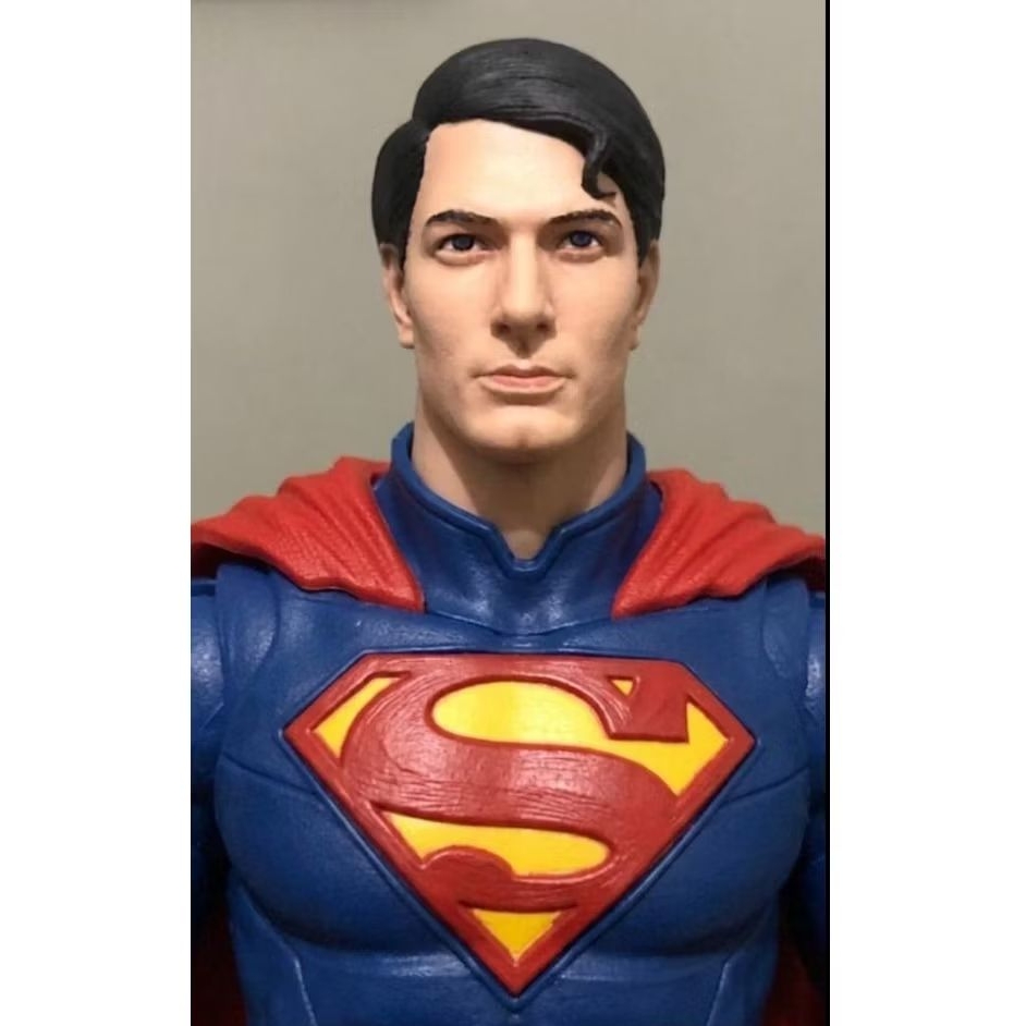 Custom Headsculpt Brandon Routh Superman For Mcfarlane