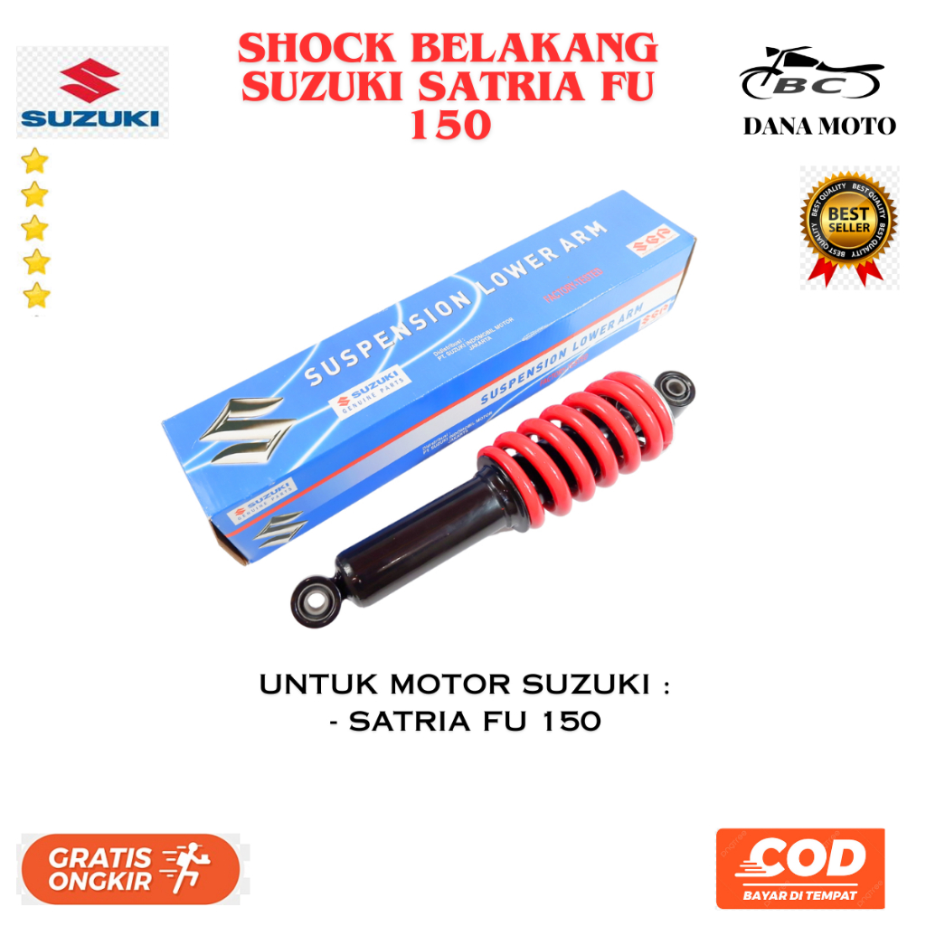 Shok Belakang Satria Fu Ori / ShockBreaker Satria Fu 150 / Sok Belakang Suzuki Satria Fu Ori Premium