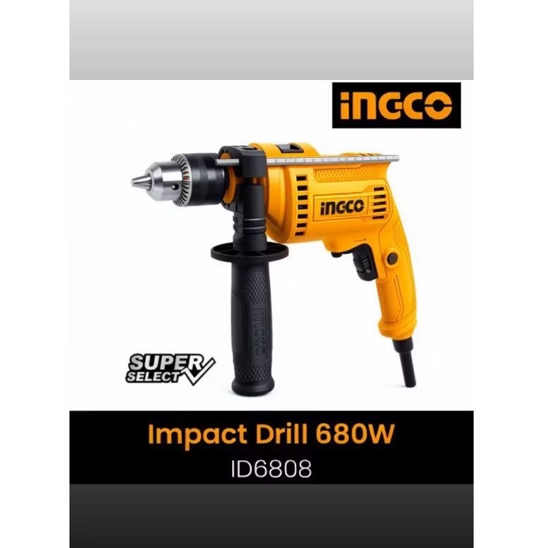 Mesin Bor Listrik INGCO 680W IMPACT DRILL 13mm