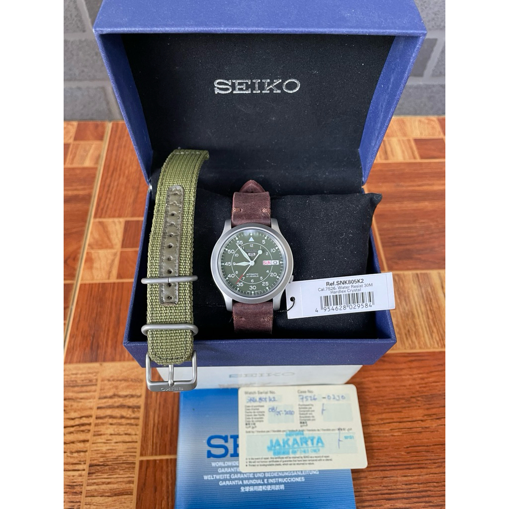 Seiko 5 automatic SNK805K2 not presage