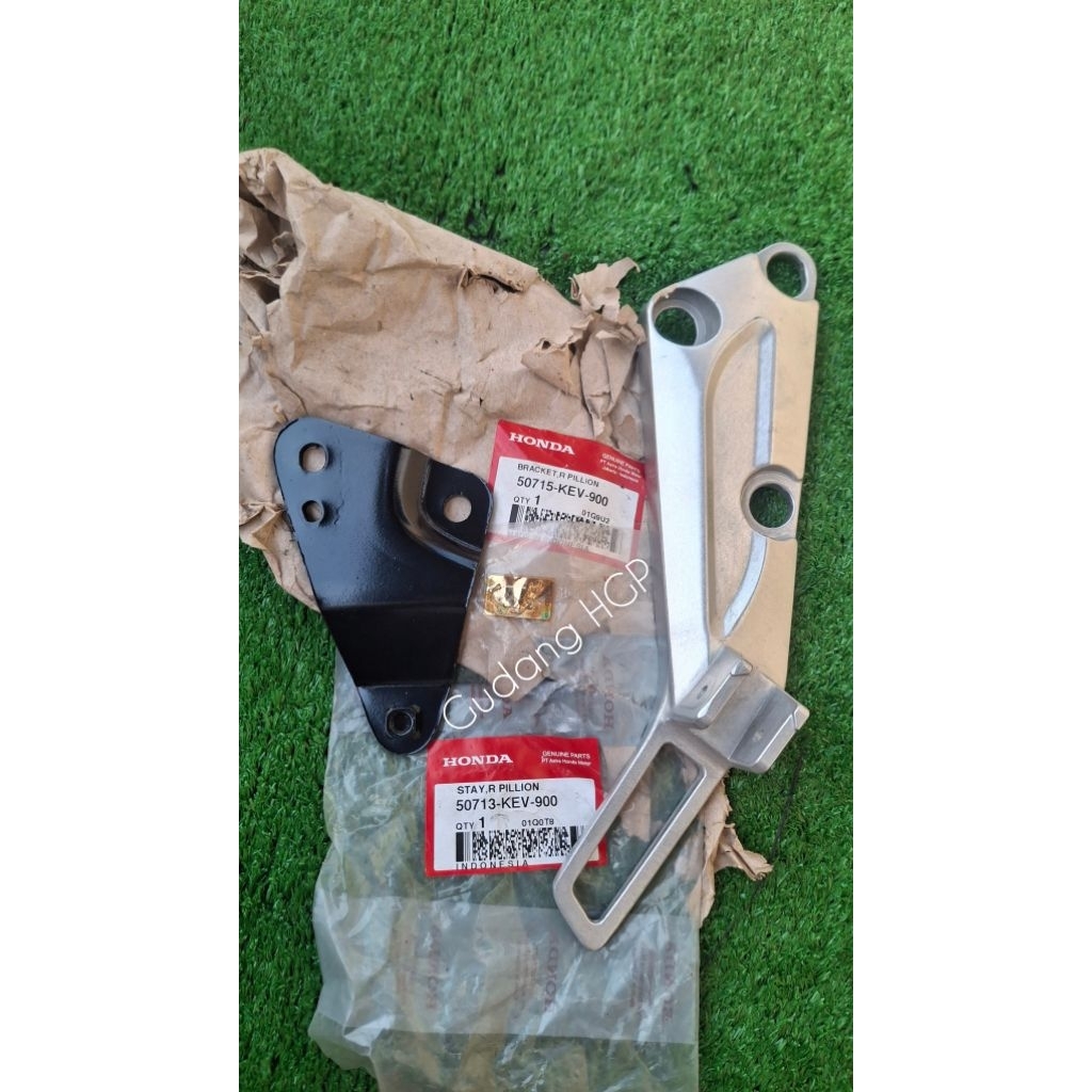 Stay & Bracket R Pillion Bracket & Dudukkan Footstep Belakang Kanan Supra V X XX 100 Fit Old 50713 5