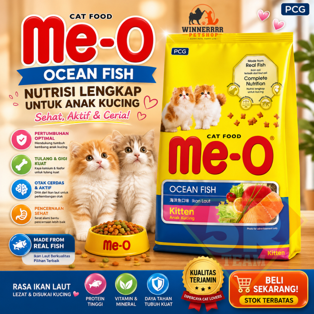 Meo Kitten 7 kg/MAkanan Anak Kucing Meo 7000g