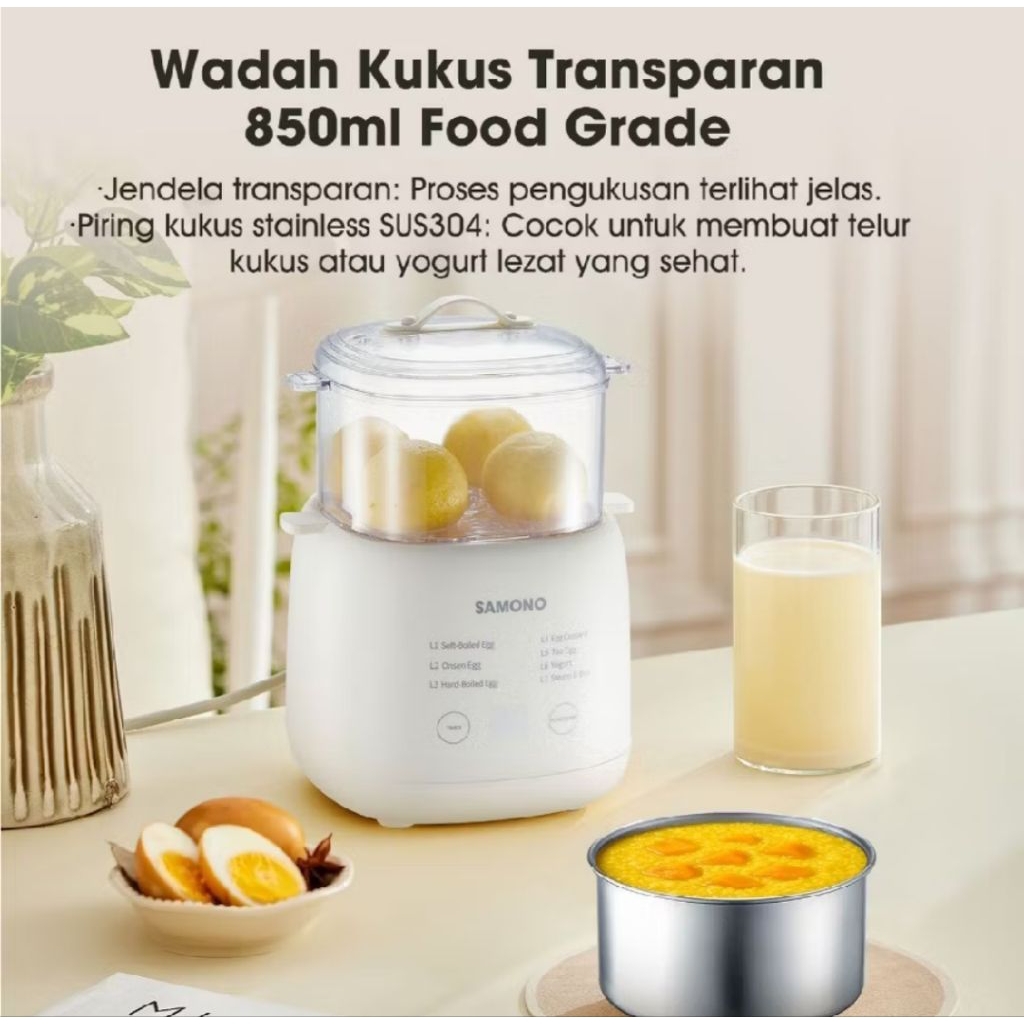 Food Steamer SAMONO kukusan elektrik kukusan listrik pengukus