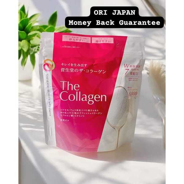READY STOCK Shiseido Collagen Powder Minuman Serbuk Collagen Jepang The Collagen Shiseido Tablet Bub