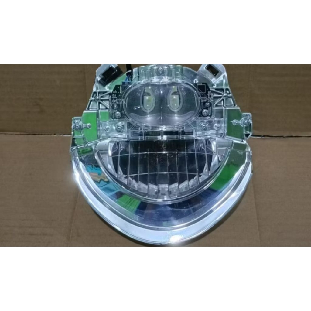 Lampu Depan Headlamp Reflektor PCB Motor Scoopy NEW 2020 2024 / Lampu LED PCB Scoopy