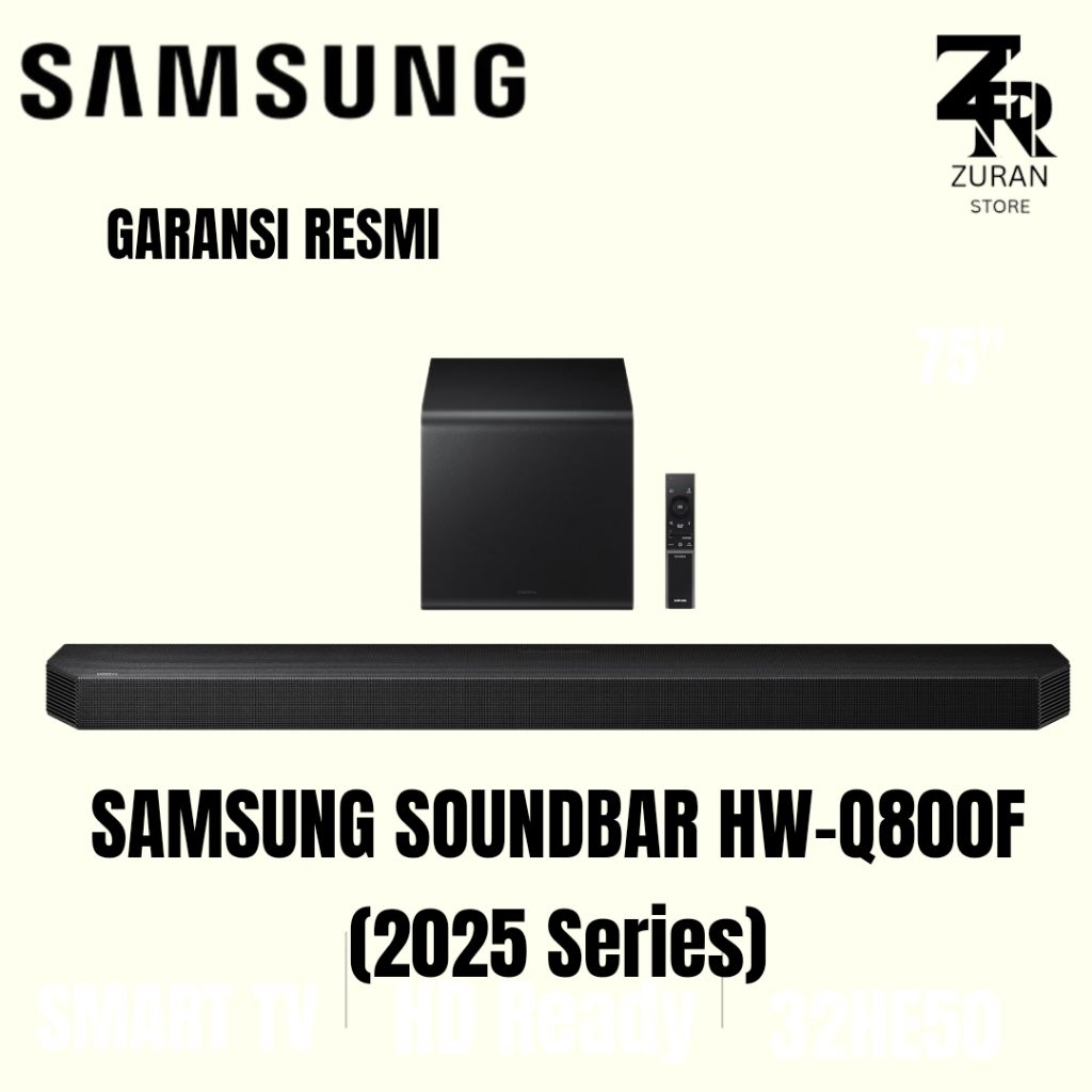 SAMSUNG HW-Q800F / Q800F / HW-Q800F SOUNDBAR ATMOS  2025 Series
