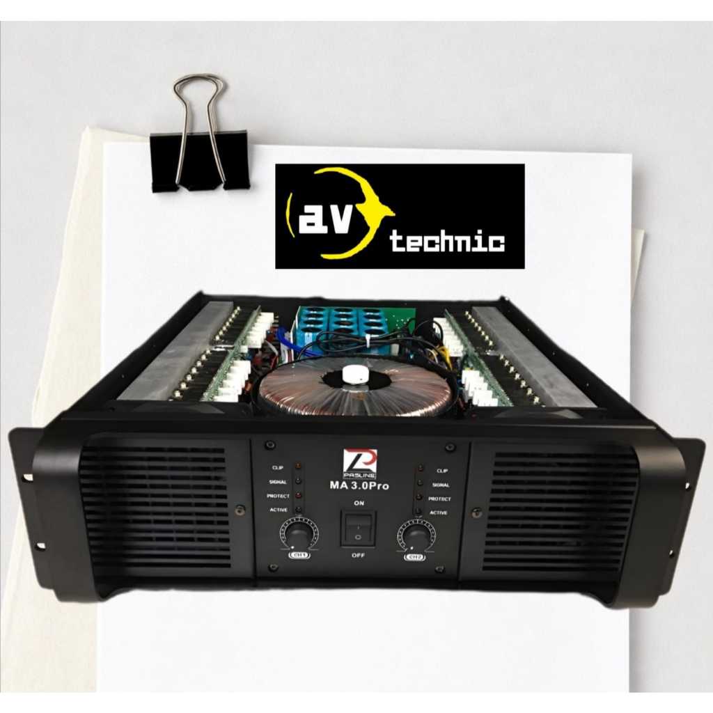 POWER AMPLIFIER PASLINE MA3.0 PRO / MA3.0PRO / MA-3.0 PRO