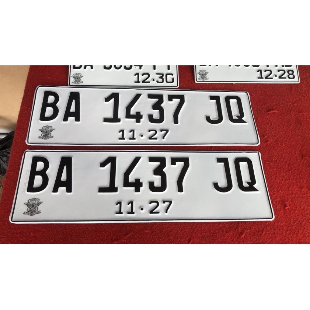 PLAT NOMOR MOBIL STANDAR SAMSAT