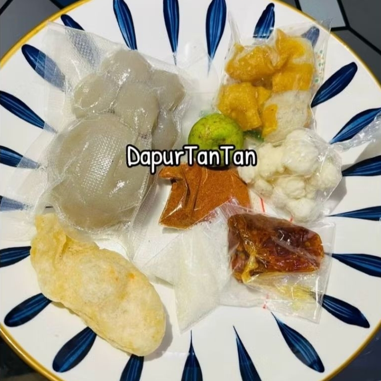 BASO ACI AYAM SUIR TOPING LENGKAP MAKANAN PEDAS GURIH