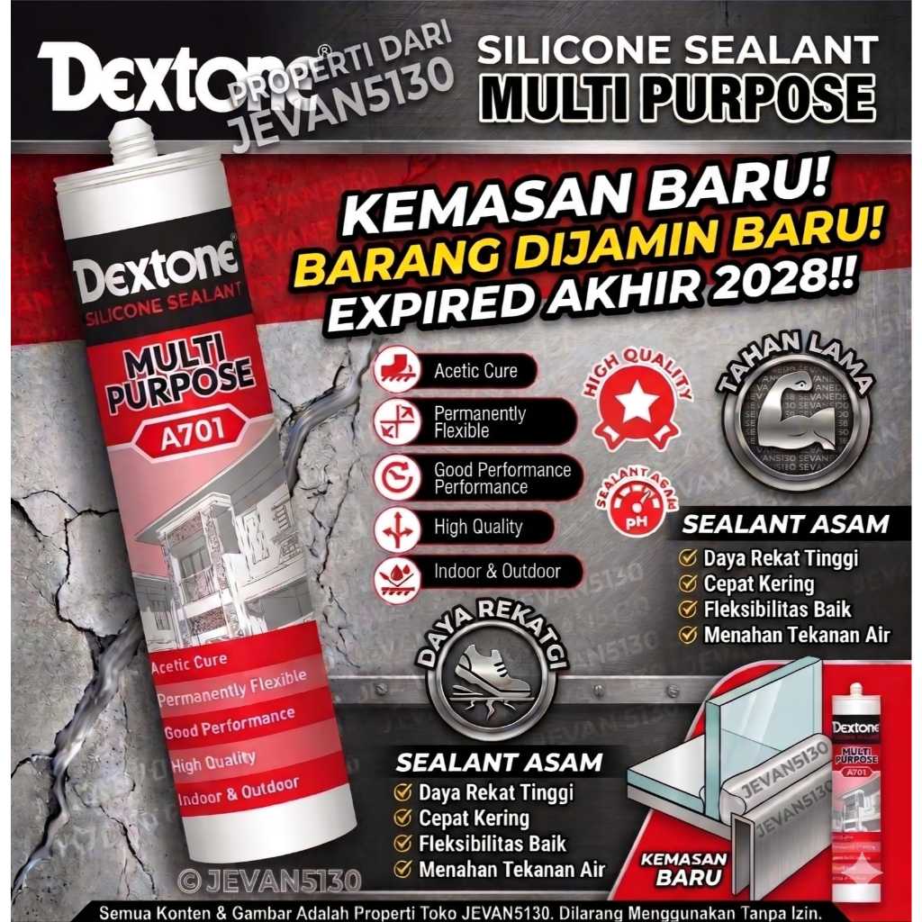 lem silicone sealant dextone / Lem Sealant dextone grey / lem botol dextone