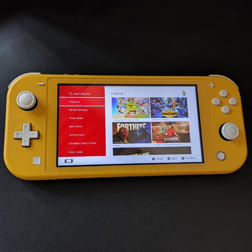 Nintendo Switch Lite OFW Game Console Preloved/Second