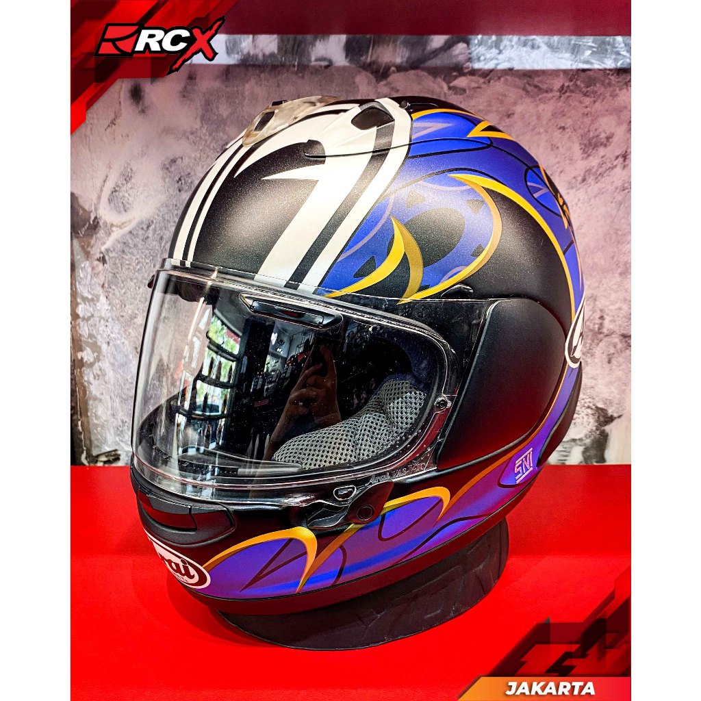 Helm Arai RX-7X Nakasuga 21 Original Second 2nd Bekas RCX