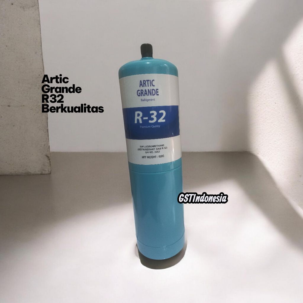 Freon R32 Artic Grande 650G Refrigerant Premium Quality - Gas Freon AC Tabung Kecil

