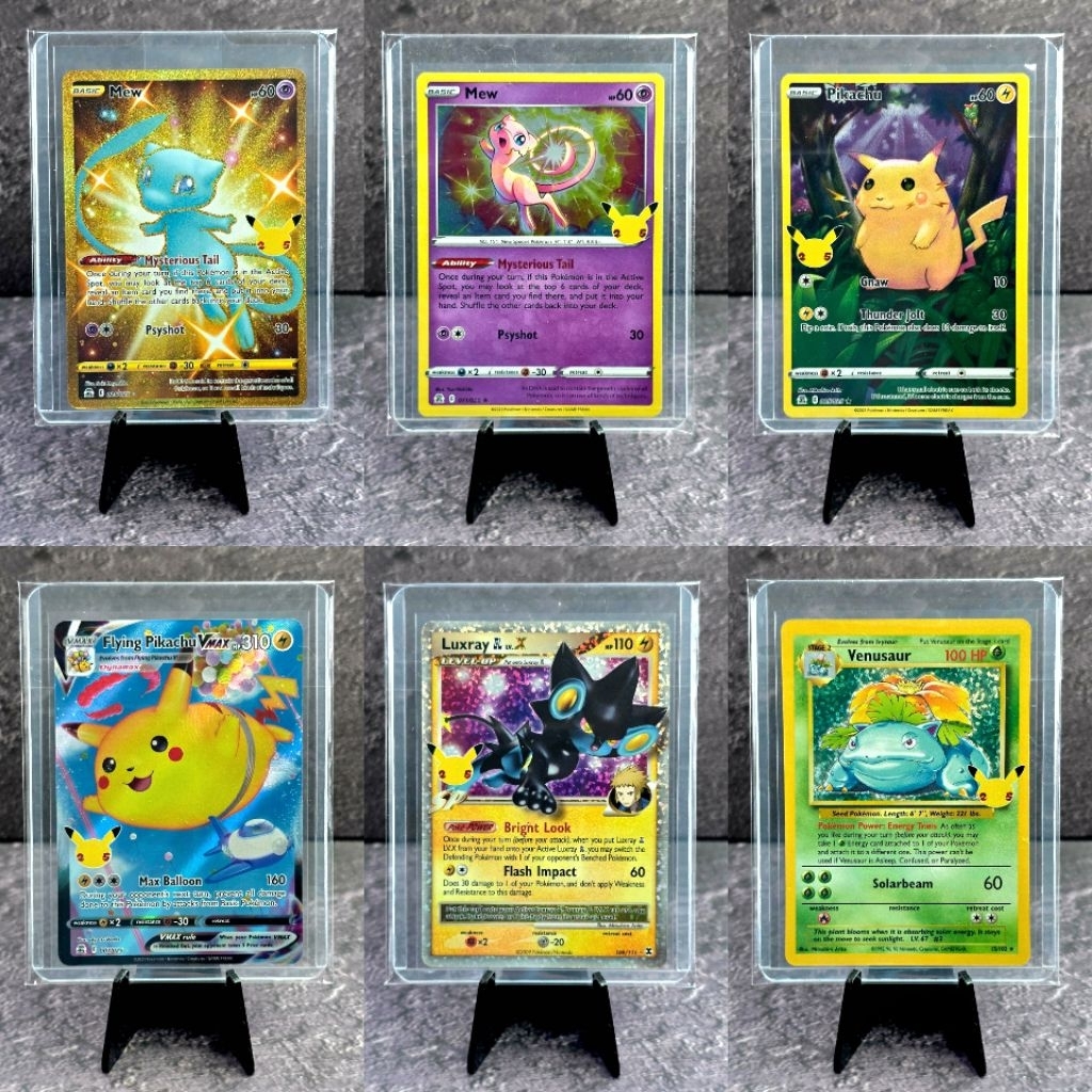 Kartu Pokemon 25th Anniversary Celebration English Original