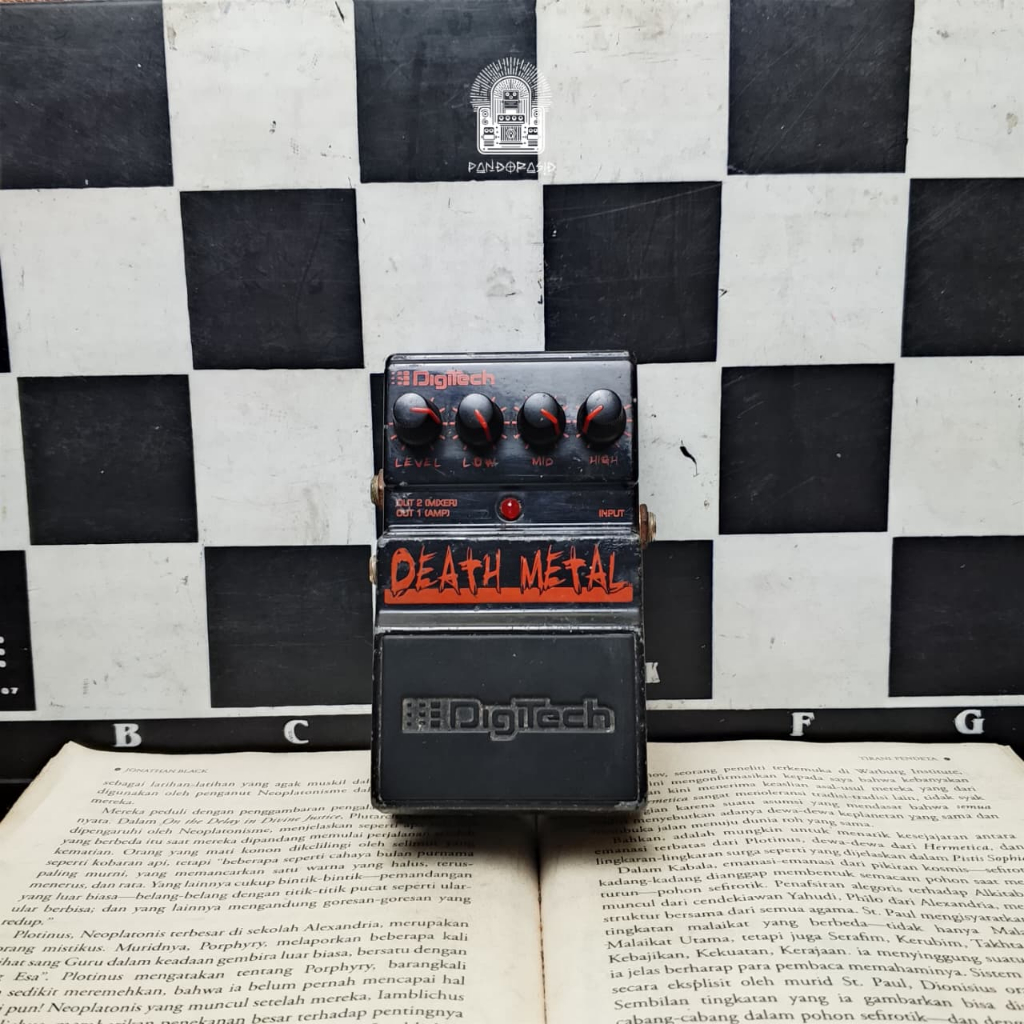 Digitech Death Metal Distortion Stomp Pedal