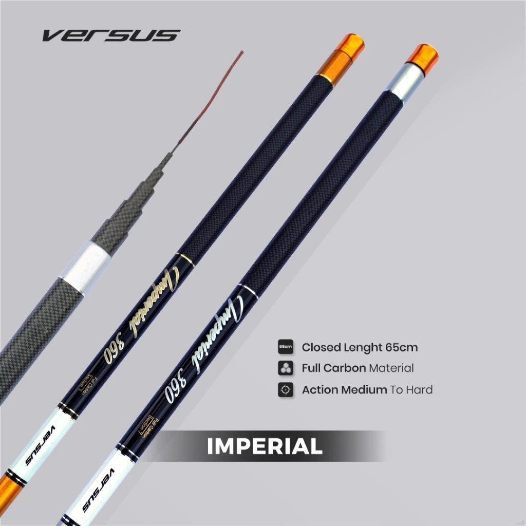 Joran Tegek Versus Imperial - Full Carbon - Medium Hard Sensitif Powerful
