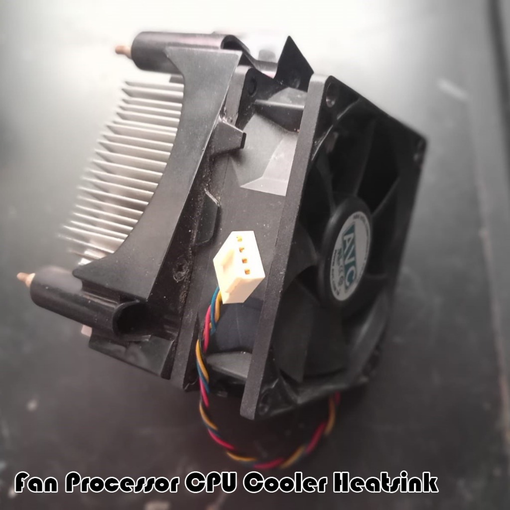 Fan Processor CPU Cooler Heatsink - Merek Campuran - Bekas - Copotan - 4 Pin - Untested