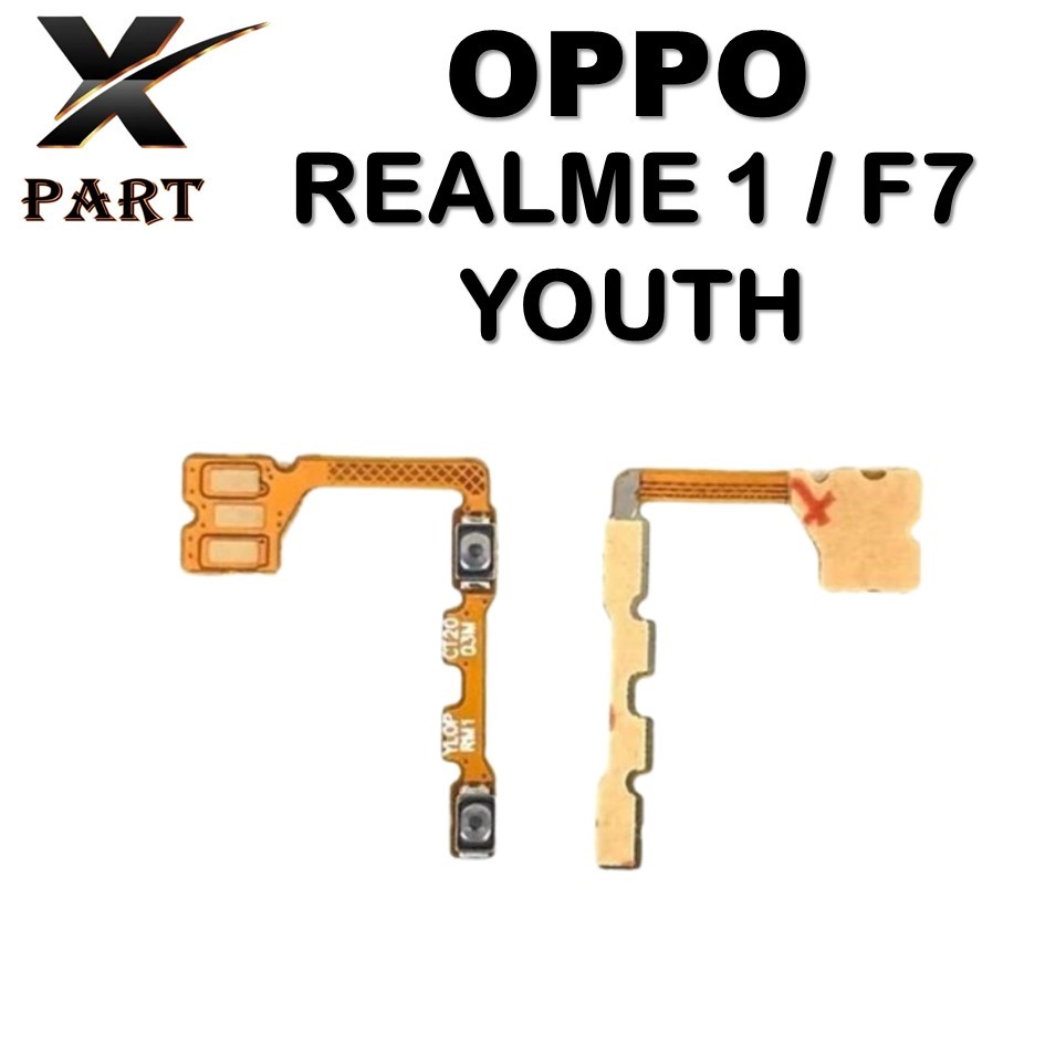 FLEXIBEL + VOLUME OPPO REALME 1/ F7 YOUTH ORIGINAL PABRIK