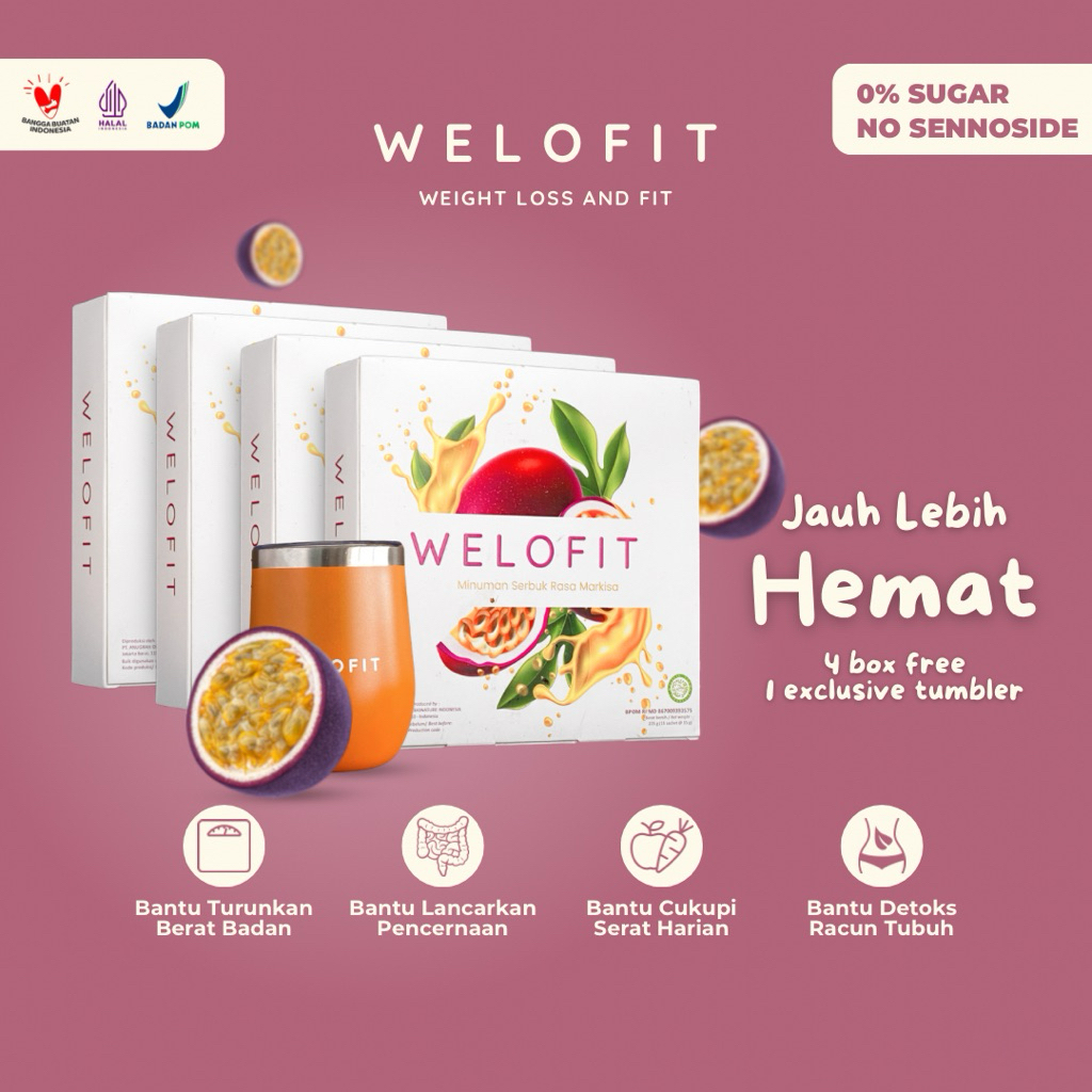 4 Box Welofit Fiber