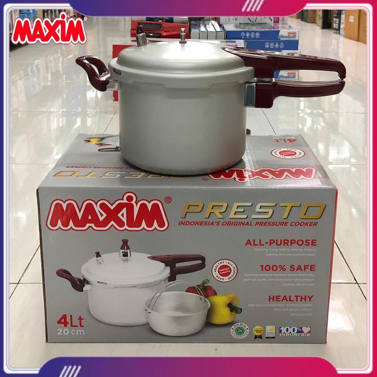 Panci Presto / Pressure Cooker 4 liter , 7 liter Maxim