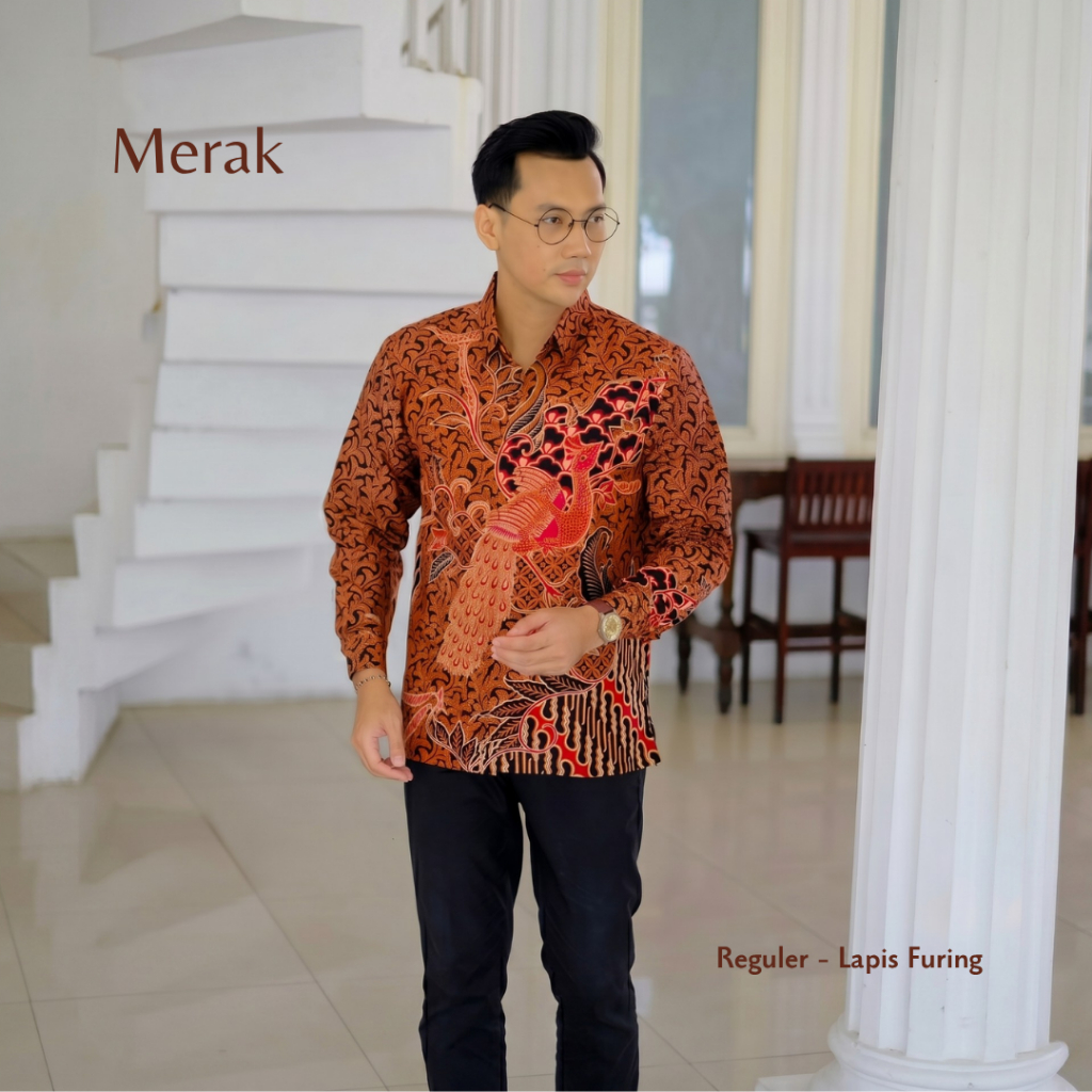 MERAK - Kemeja Batik Pria Furing
