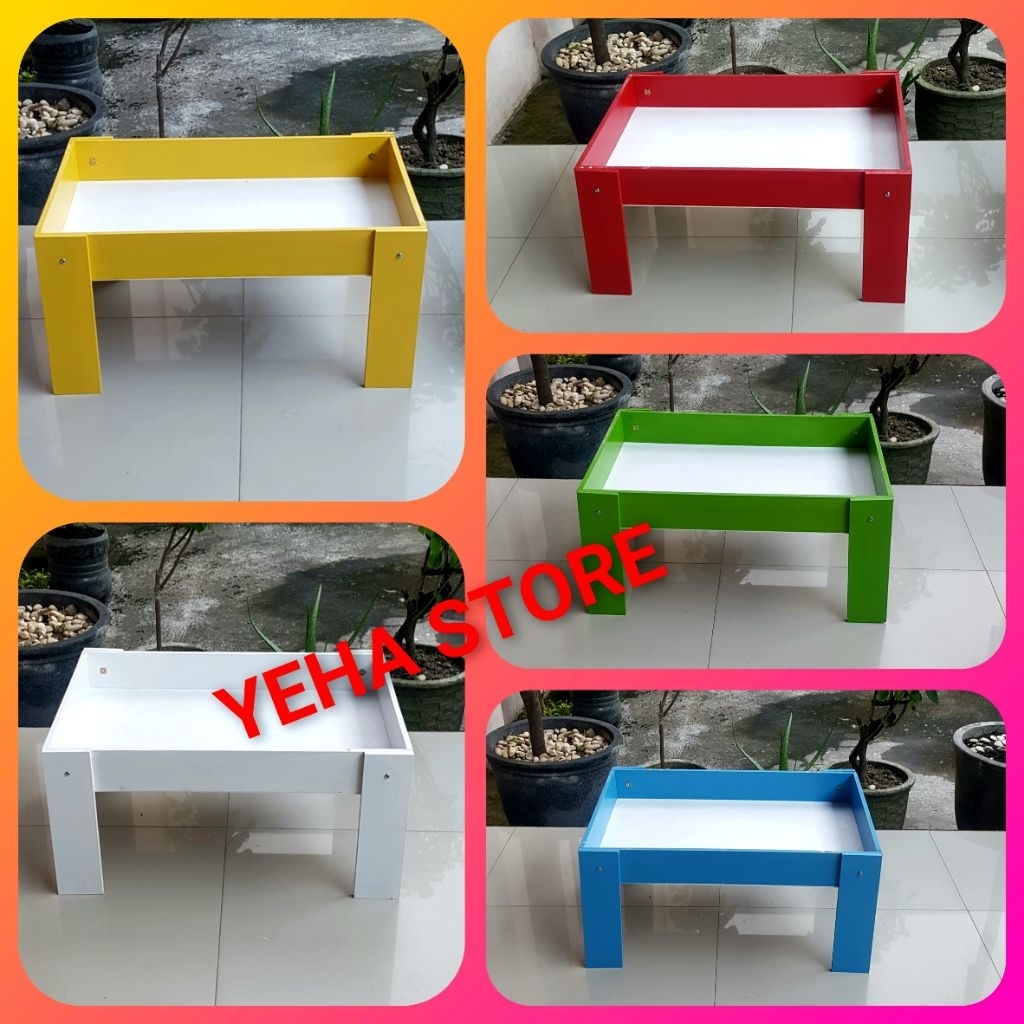 Meja Pasir Lipat/Meja Pasir Kayu/Meja Pasir Anak/Meja Pasir Murah