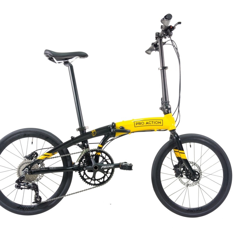 SEPEDA LIPAT PRO ACTION OWL 1x10 SPEED / 2x10 SPEED REM HIDROLIK