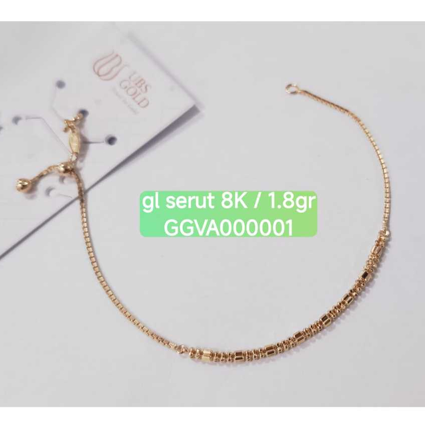 0001 GELANG ITALY SERUT VARIASI BIJI LADA KADAR 375 8K