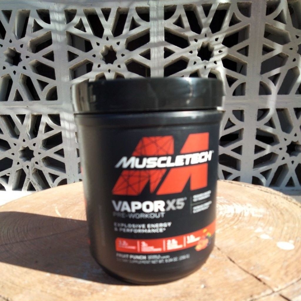 Muscletech VAPORX5 PRE-WORKOUT 256g 30 serving BPOM