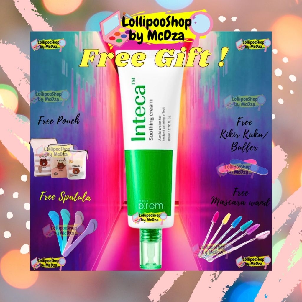 LollipooShop - MAKE P:REM Inteca Soothing Cream. 10ml