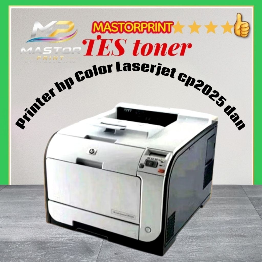 HP color LaserJet CP2025 berwarna A4/F4B5 siap pakay