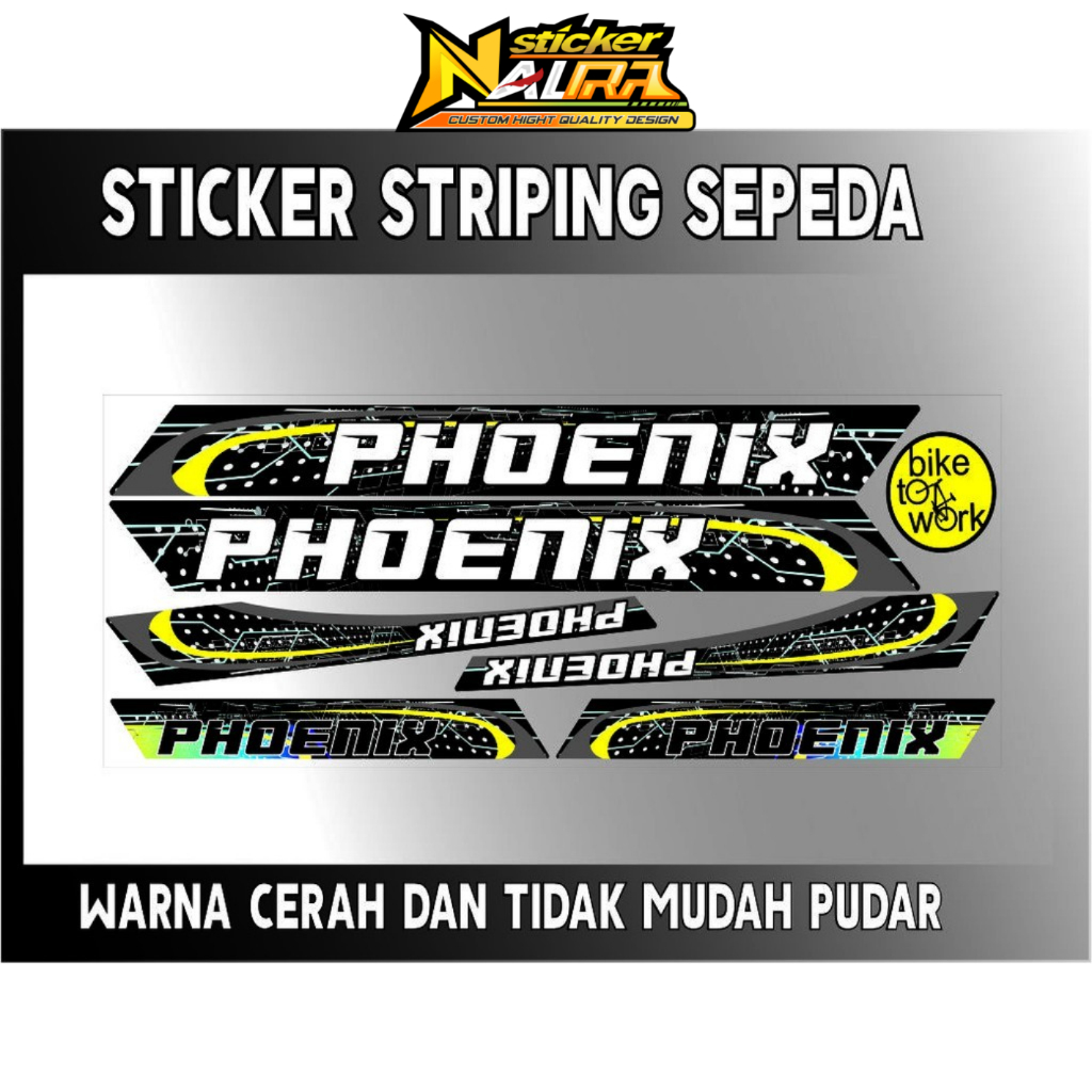 STRIPING SEPEDA VARIASI BIKE ALL PHOENIX LIS